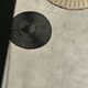 Small suspension, rattan luminaire in hat shape D:60cm