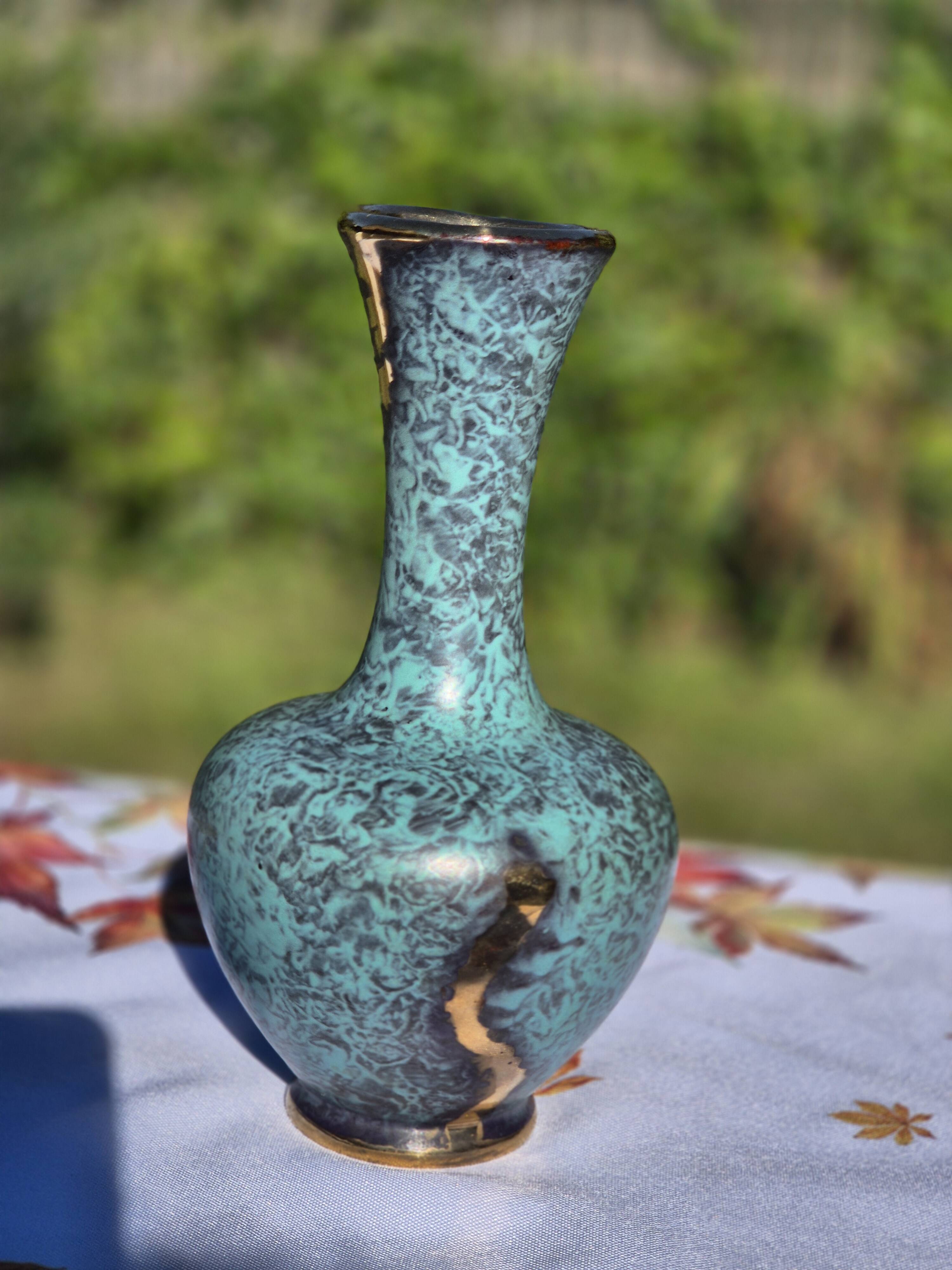 Vintage Soliflore Vase – Jasba Ceramics (Patina)