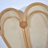 Rattan wall lamp 1970