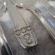 12 silver-plated coffee spoons, AR Grand Prix Monaco, 13.7 cm