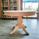 Round table with central leg
