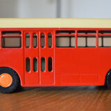 2th century painted sheet metal bus