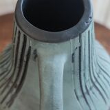 Vintage terracotta pitcher vase