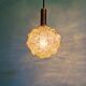 Amber bubble glass pendant (5 available), Helena Tynell, 1970