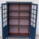 Parisian glass wardrobe vintage 1950