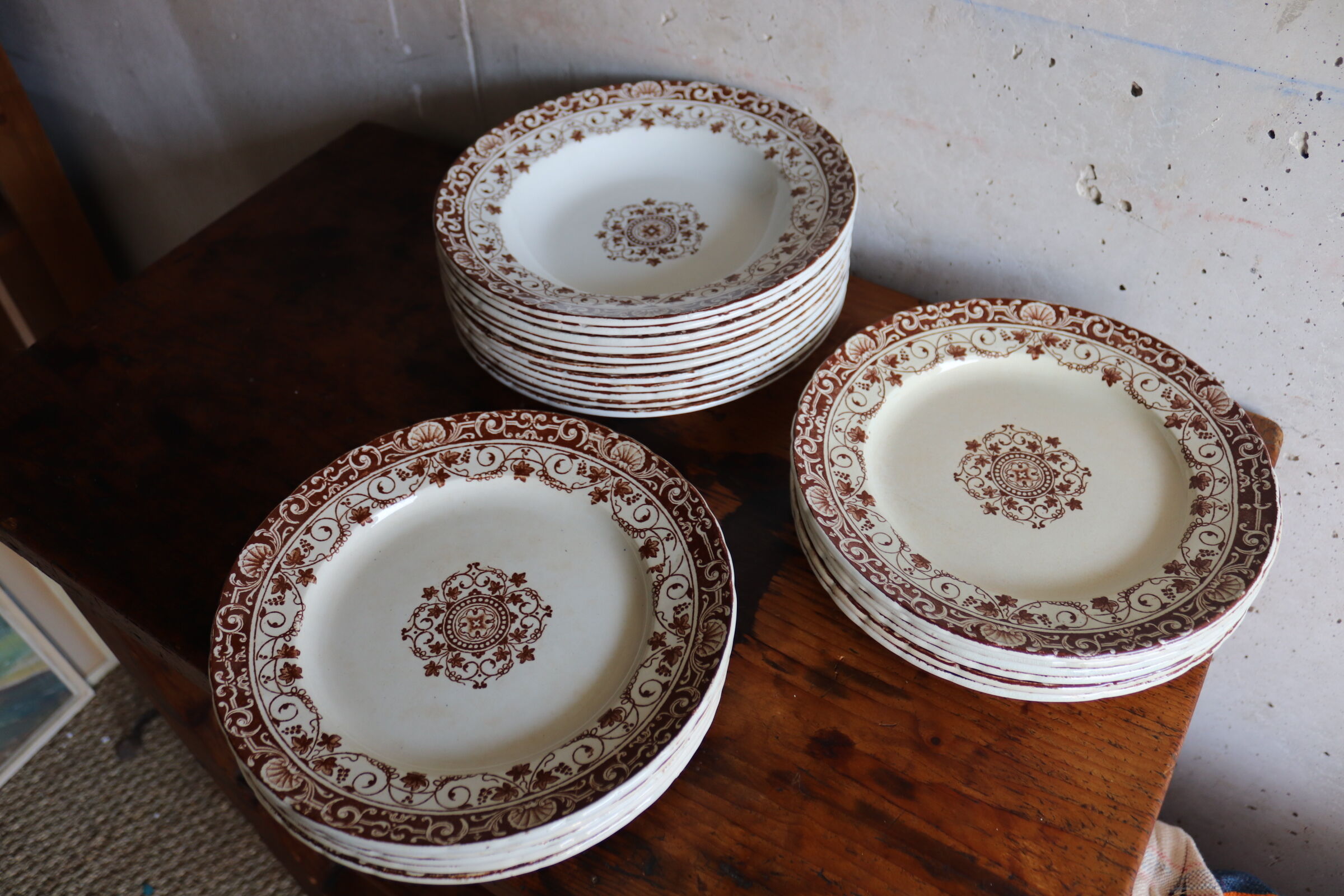22 plates Jules Vieillard Louis LX