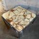 Marble and epoxy coffee table, Bauhaus style, 1960s