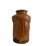 Chamotte stoneware vase