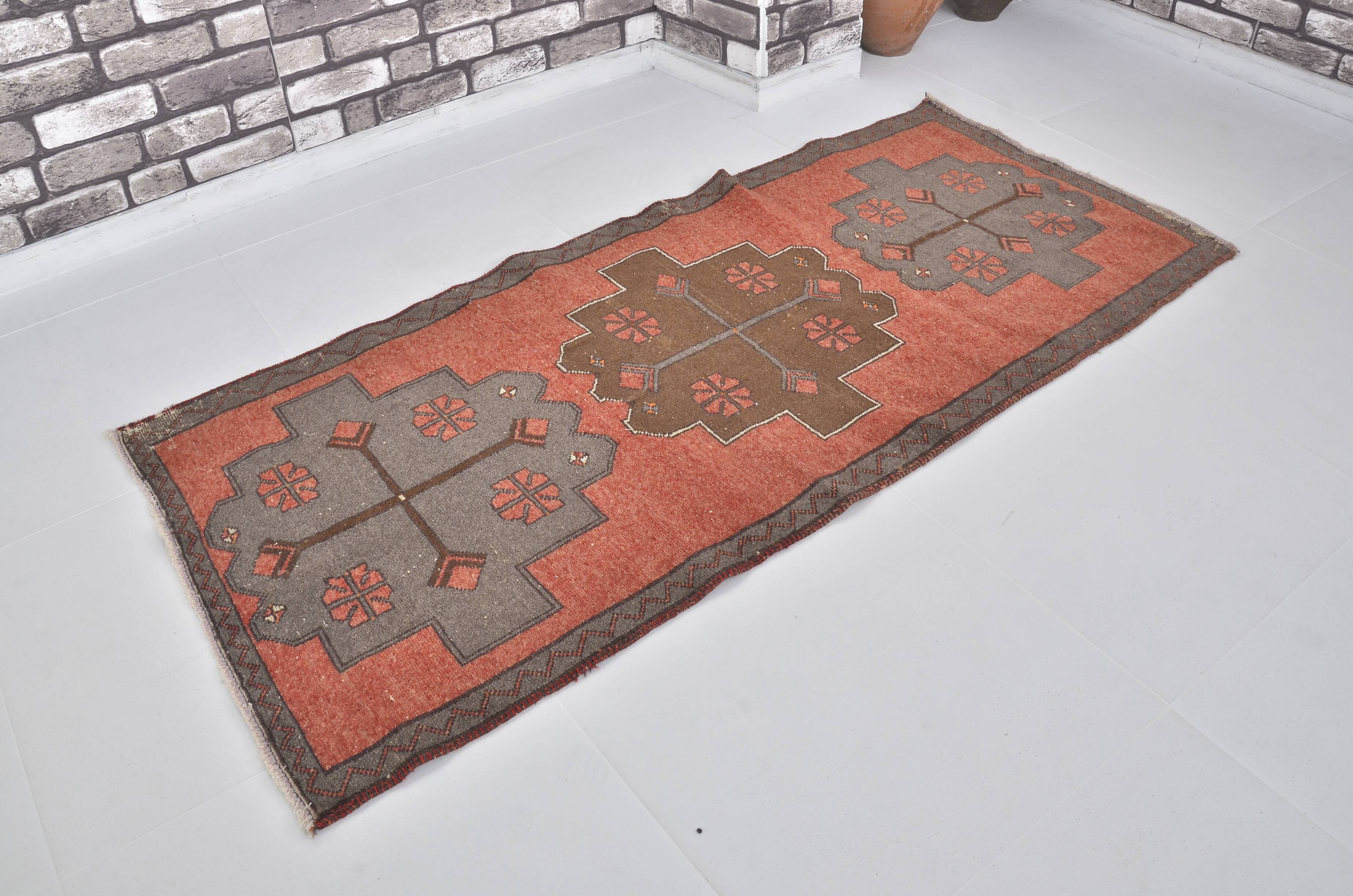 Small Decorative Vintage Rug sku 880