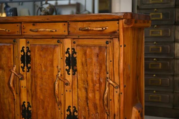 Sculptural brutalist sideboard 1970’s