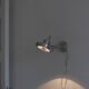 Brushed steel halogen wall lamp type V0207 ‘KLIMAT’, Ikea, 1990s