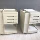 2 x Vintage Superstile Neolt Italy Storage Trolley