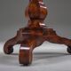 Table de couture Biedermeier en acajou, 1850