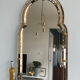 Spanish venetian full length mirror hollywood regency 1980s, 112x59 cm