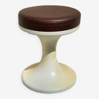 Tabouret space age vintage années 70