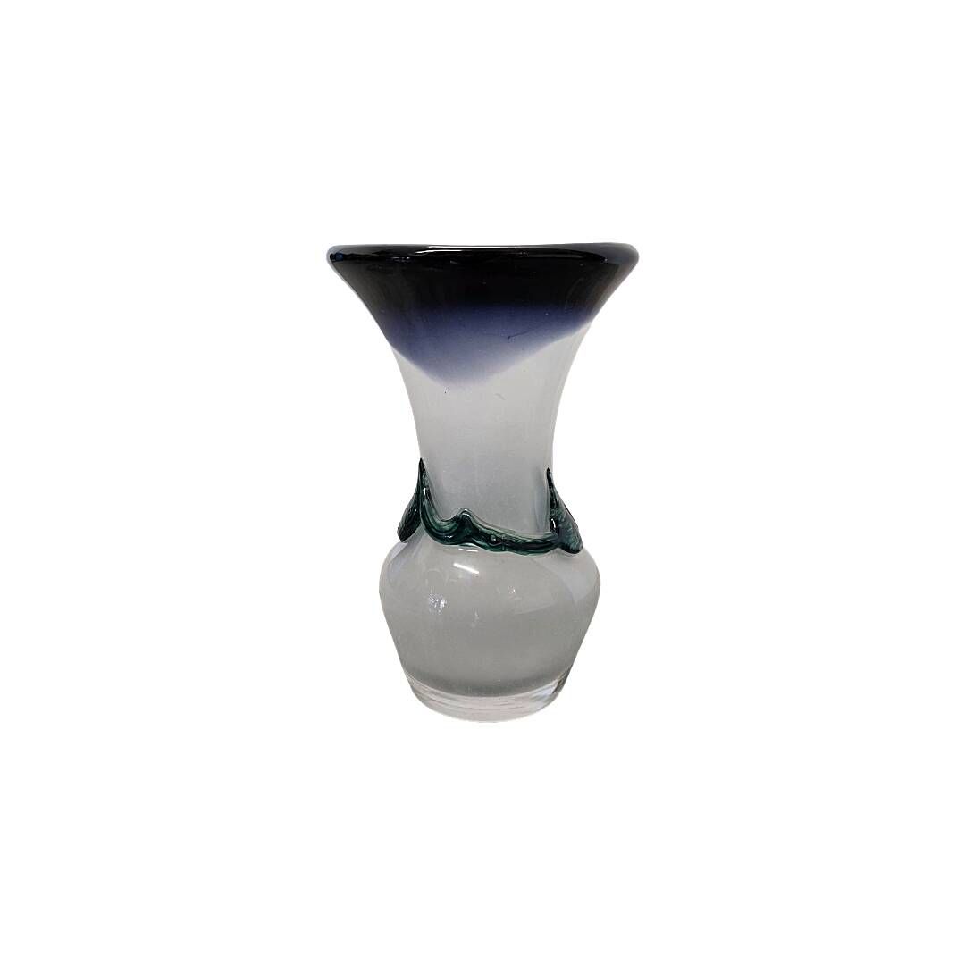 Val St. Lambert Studio Cristal Vase, from the 1990s