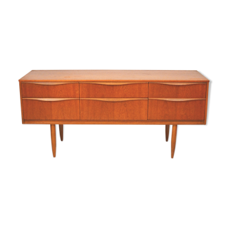 Small Scandinavian sideboard teak