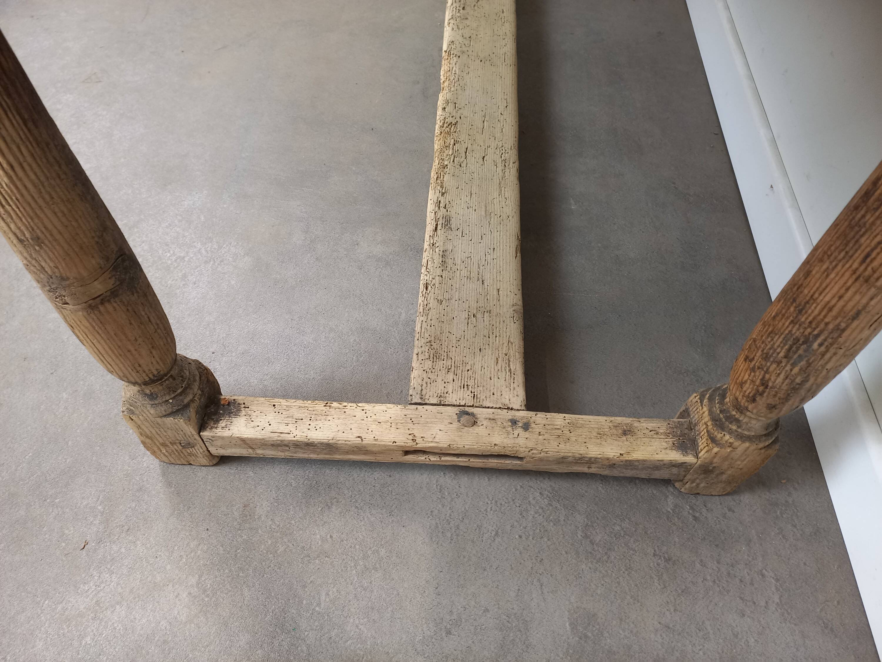 Antique farmhouse table