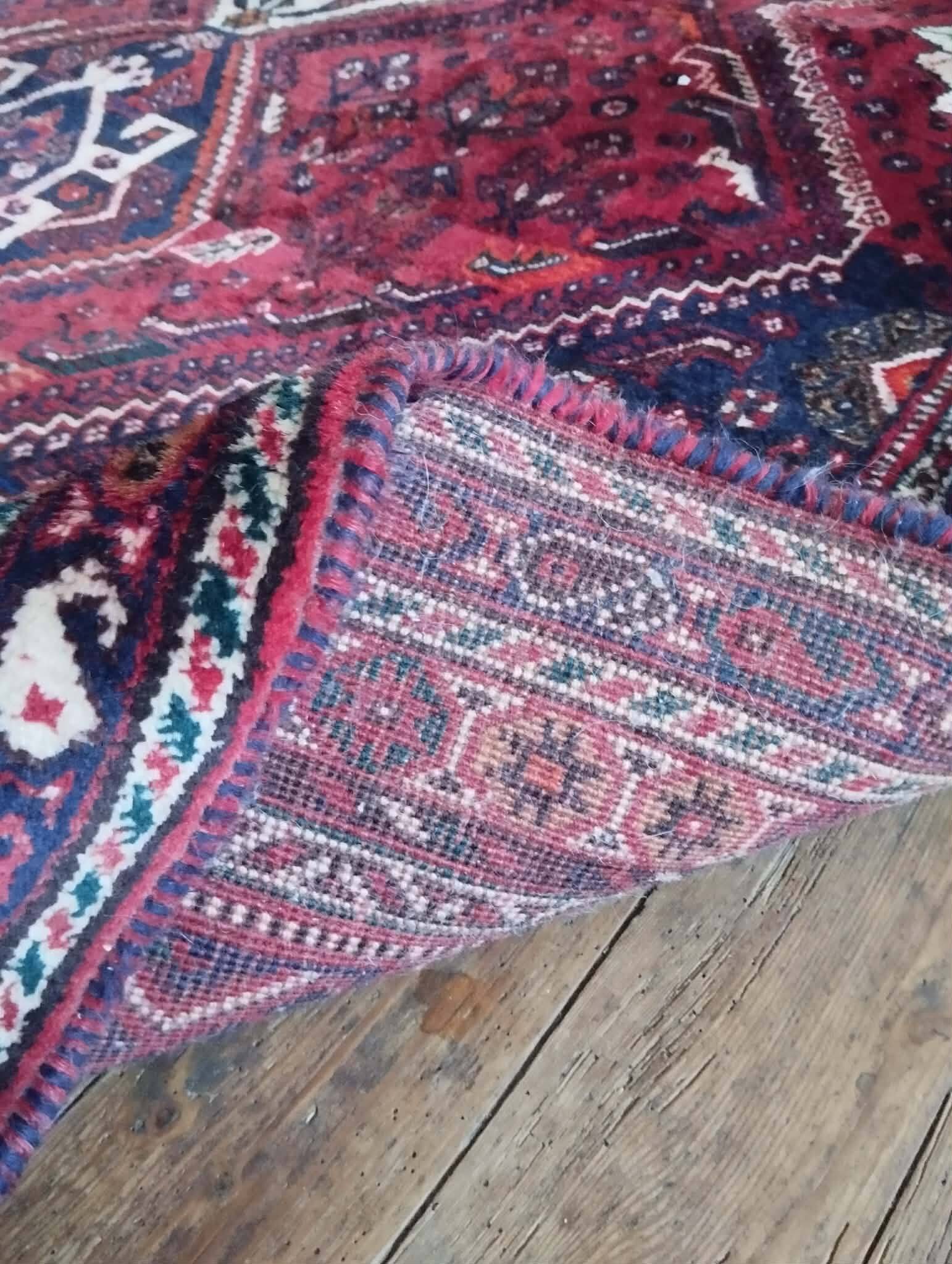 Persian Qashqai carpet handwoven 257x172cm