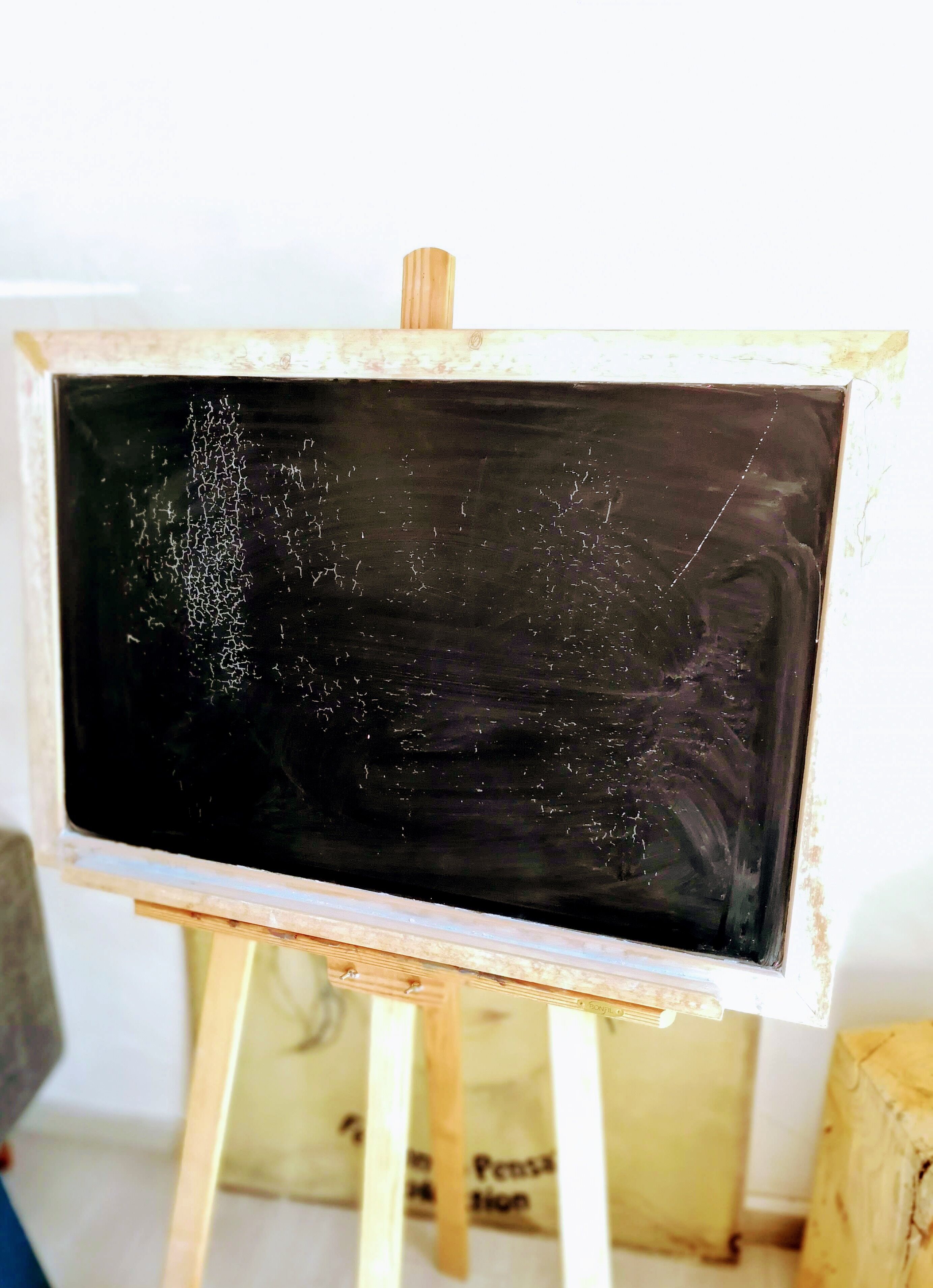 Vintage blackboard