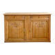 Grand Art Deco buffet in solid oak - Vintage sideboard