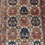 oriental rug with bird decoration 150/205cm
