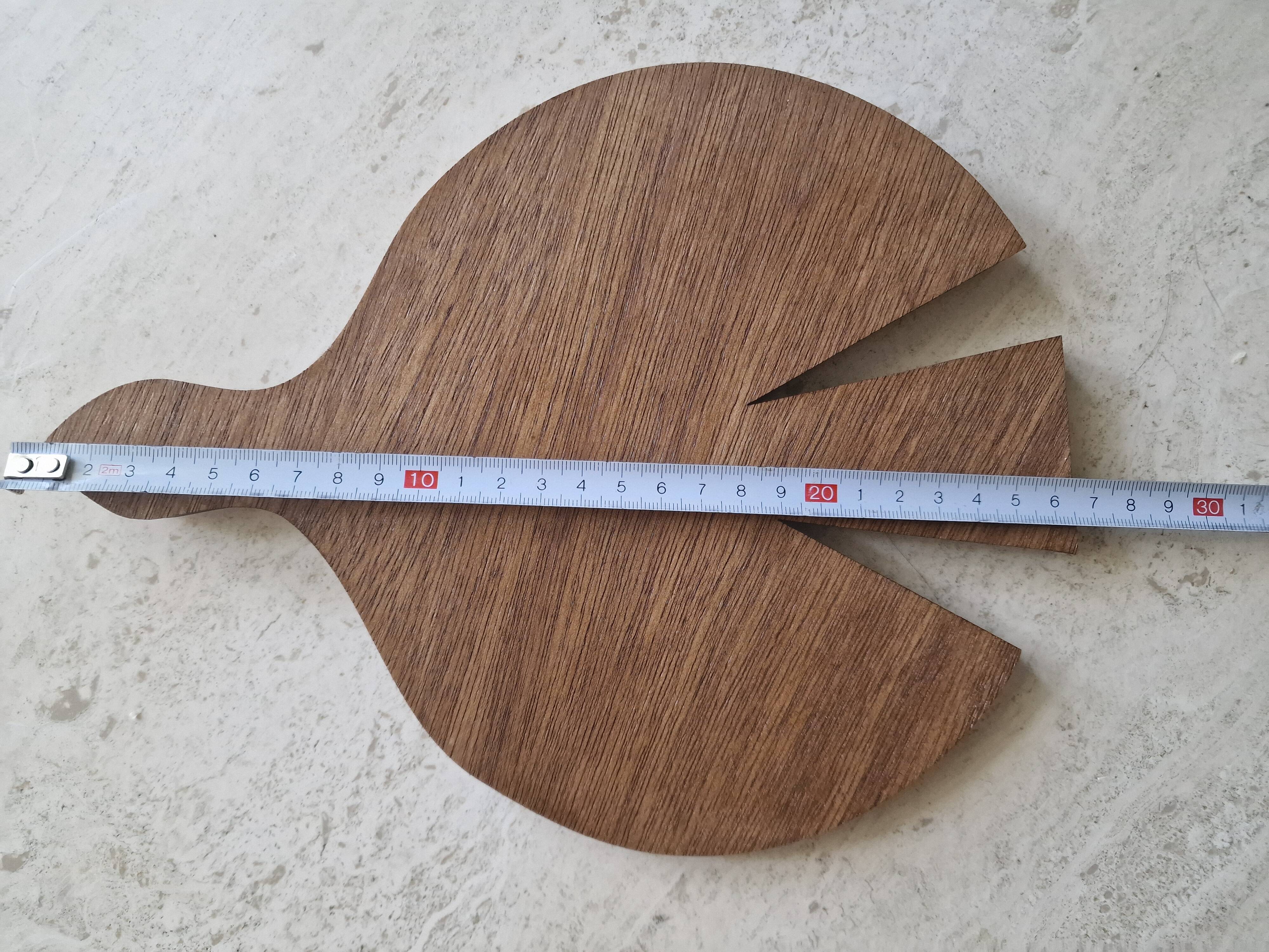 Wooden bird trio for wall decoration