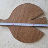Wooden bird trio for wall decoration