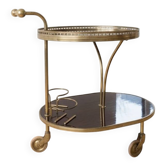 Magnificent vintage 1950s/60s rolling trolley.
