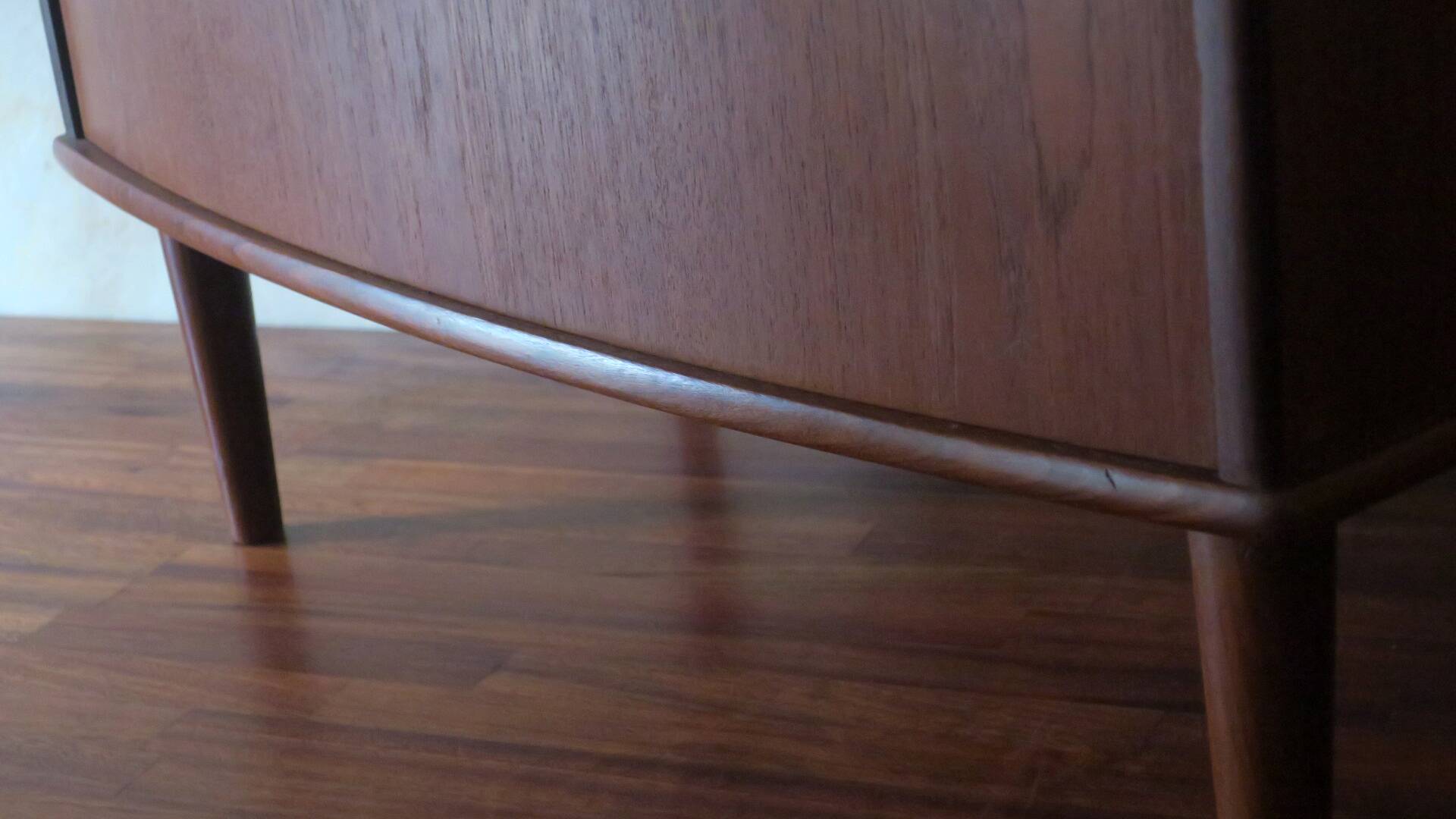 Danish teak chest of drawers signed by Holger Georg Jensen, 1960s