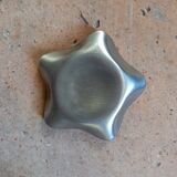 Empty vintage metal pocket