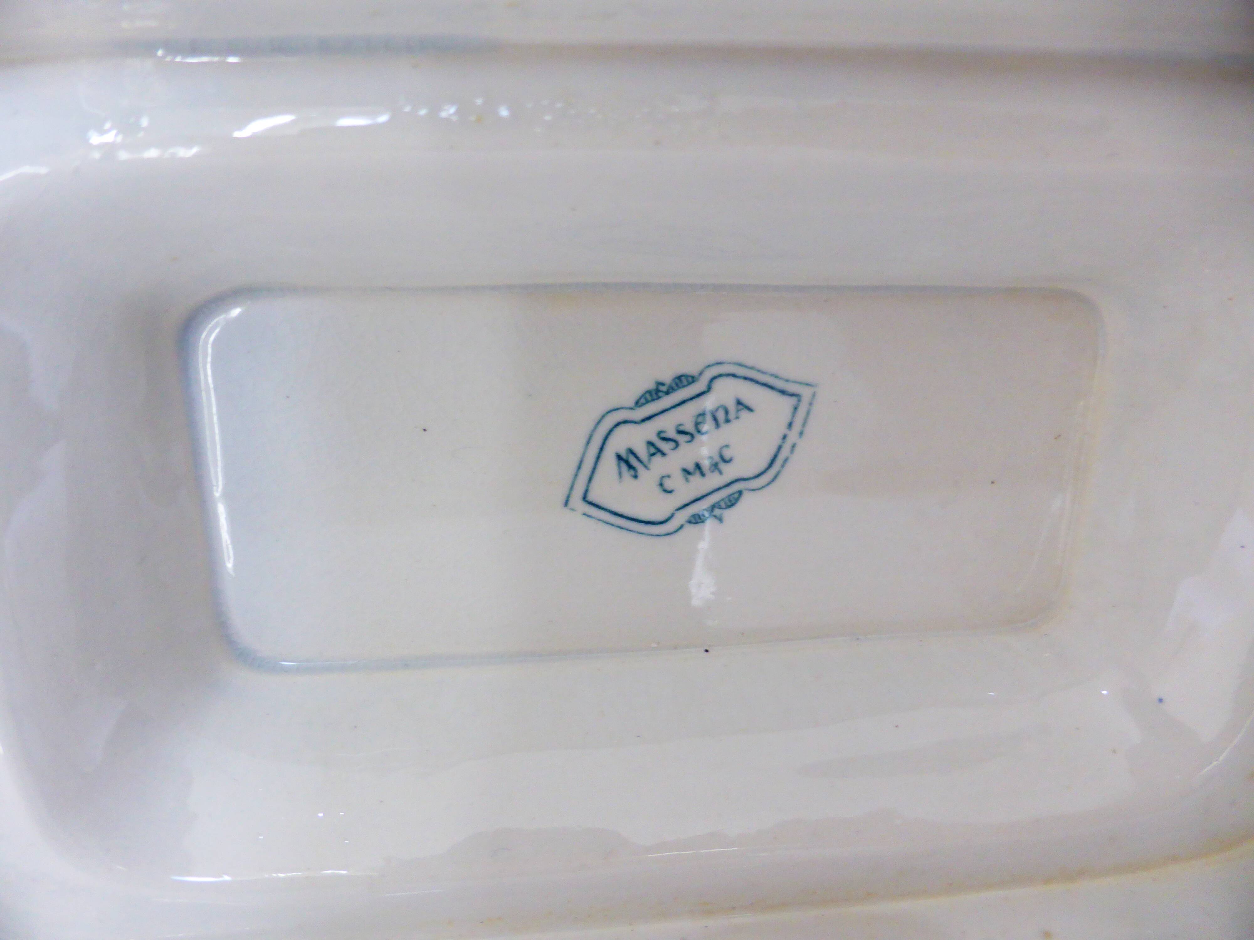 Saucière vintage Massena en porcelaine