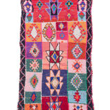 Vintage Azilal carpet 227x126cm