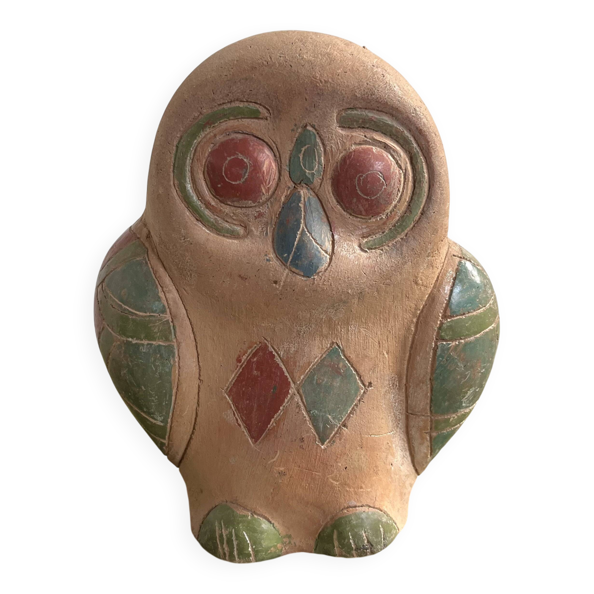 Chouette céramique vintage