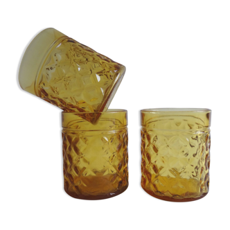 Set of 3 Pernod glasses