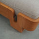 Oak daybed, Danish design, 1970s, production: Denmark