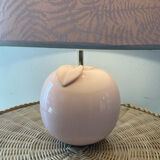 Lamp ceramic apple 80s