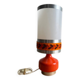 Orange vintage lamp