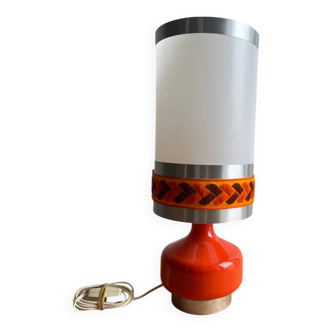 Lampe vintage orange