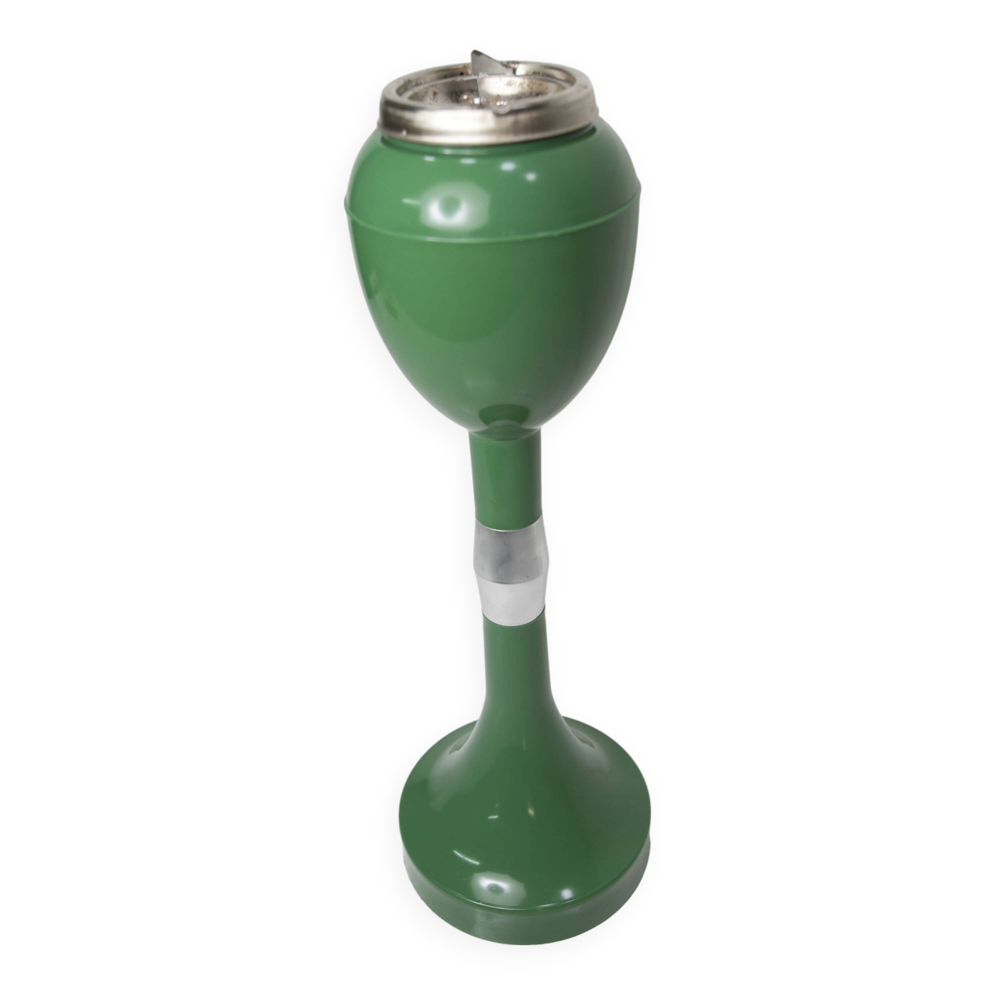 Space age ashtray 1970 italian design green
