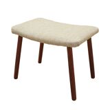 Repose-pieds en teck, design danois, années 1970, production : Danemark