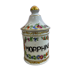 Pharmacy jar Morphine porcelain