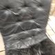 Fauteuil cuir vintage 1970"