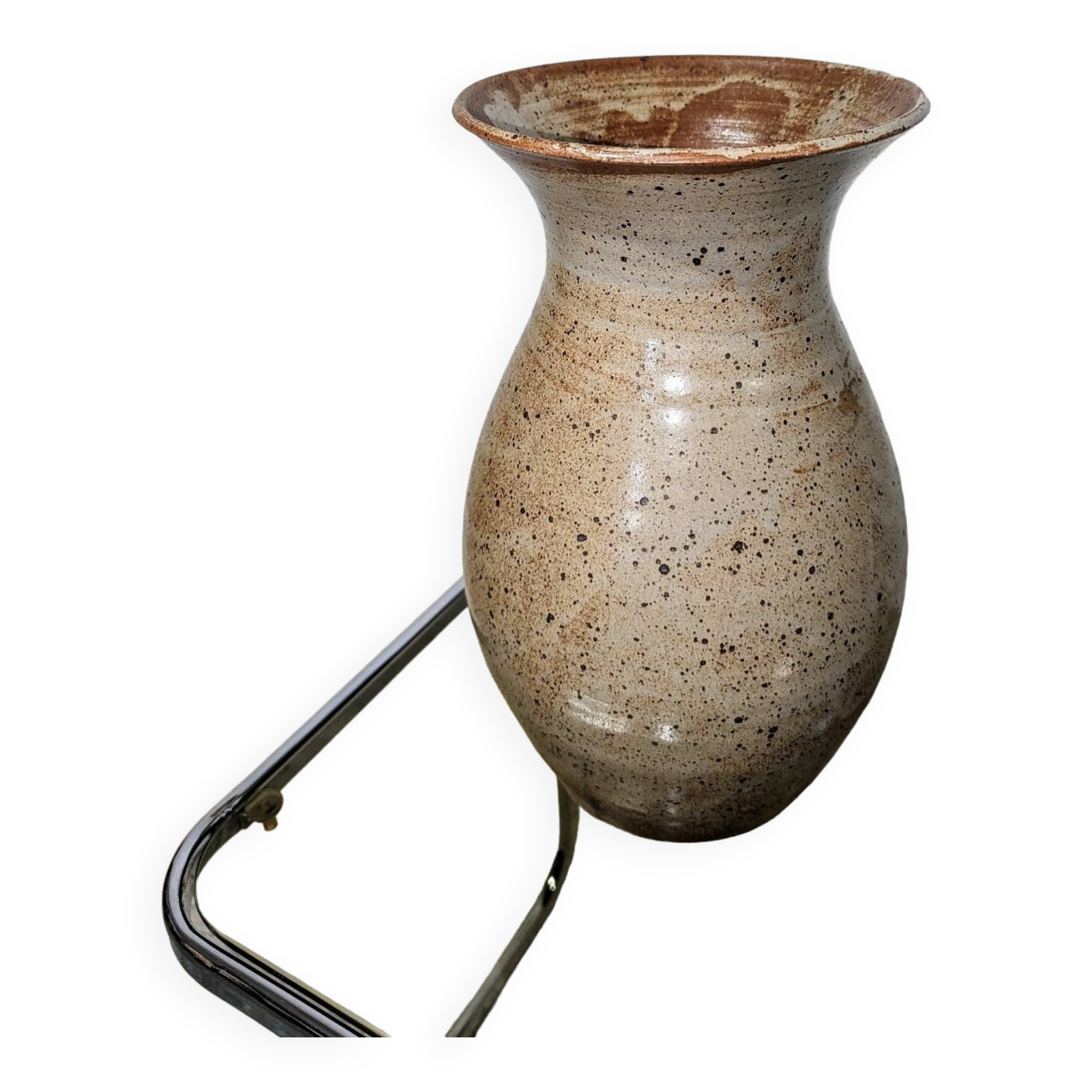 Large stoneware vase