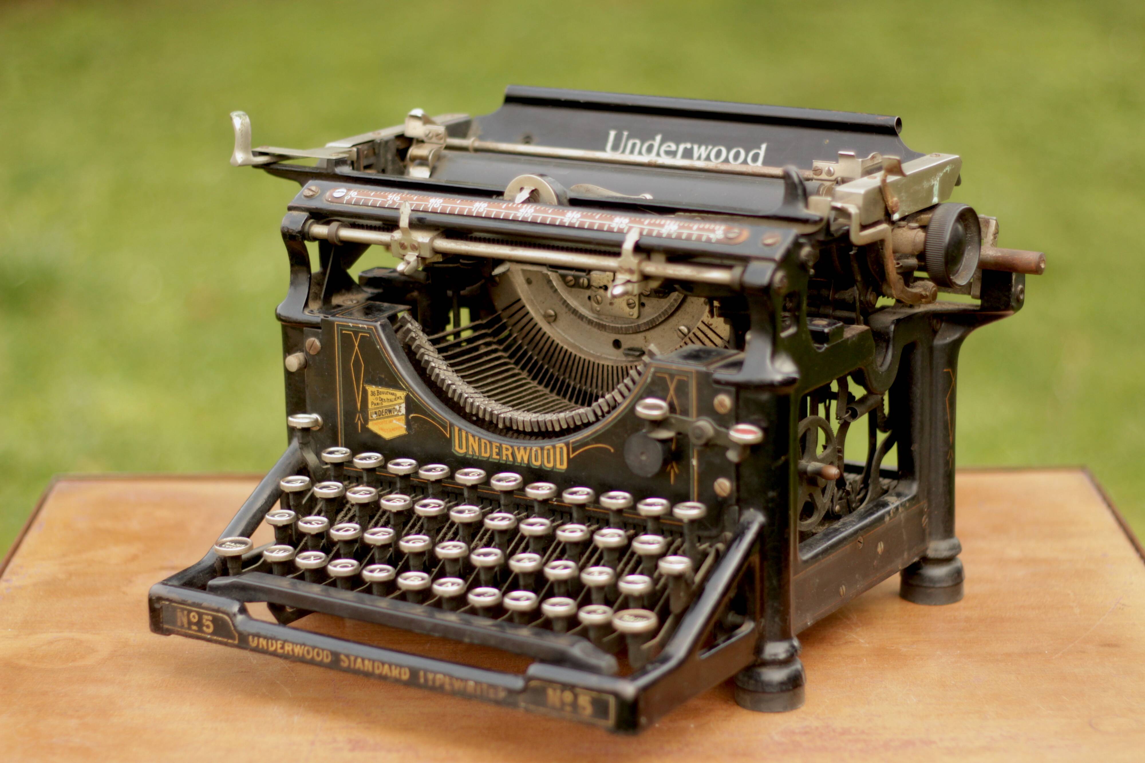 Machine à écrire Underwood