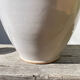 White ceramic flowerpot