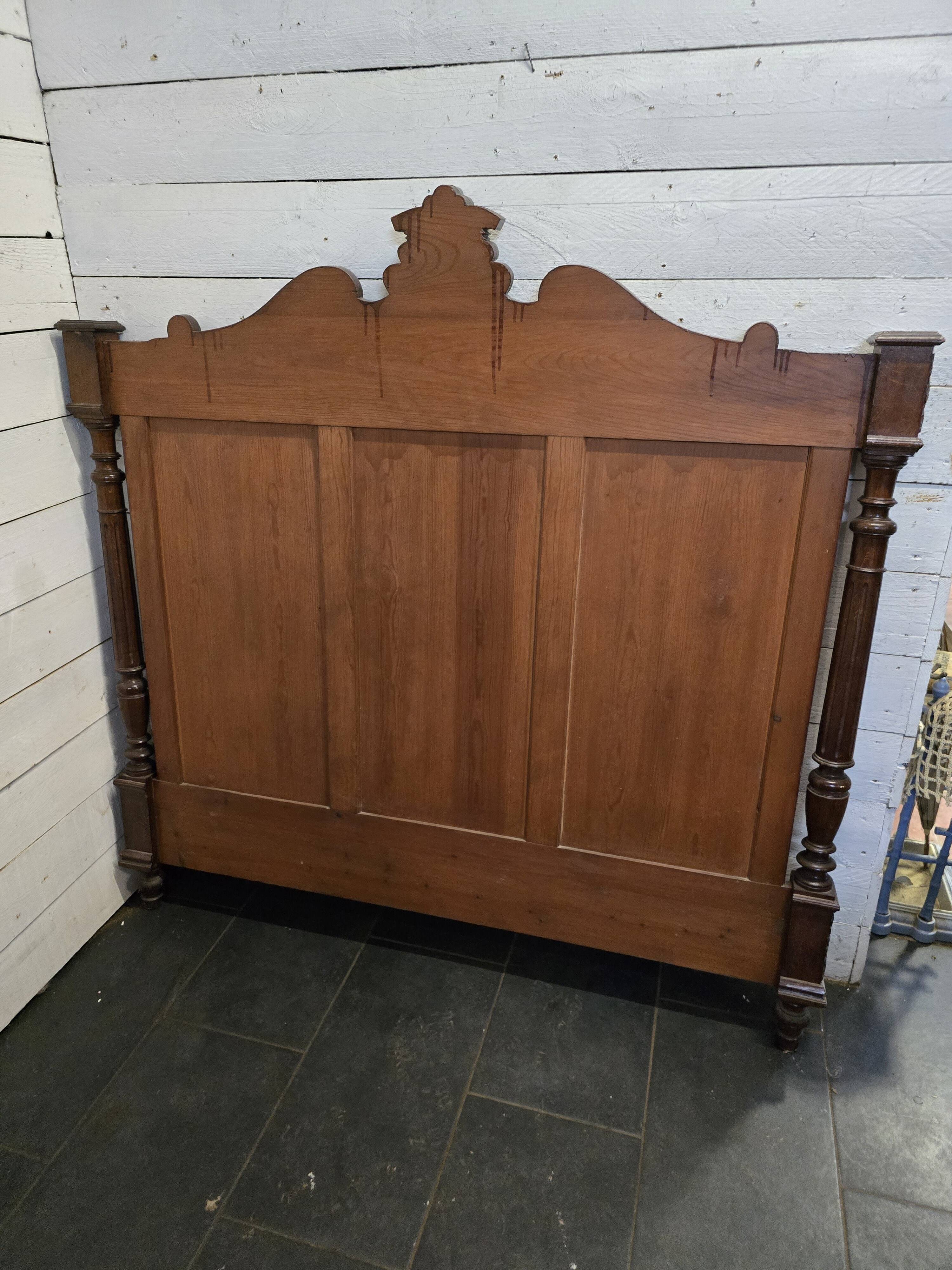 Antique headboard