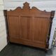Antique headboard