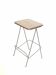 Side table with magazine holder, 1950s.