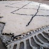 Beni ouarain carpet, 100% virgin wool, handmade